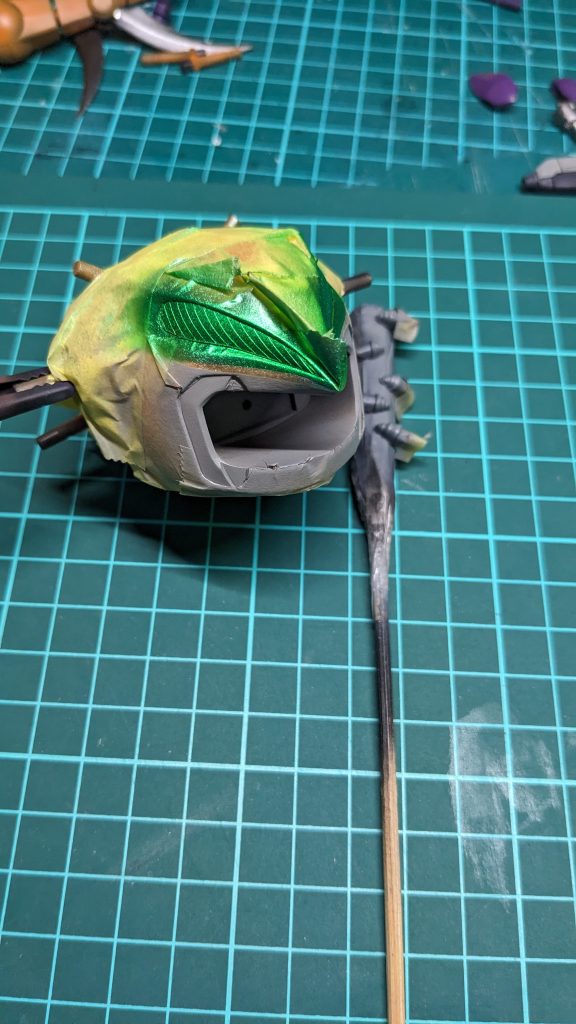 目はキャンディ塗装です。