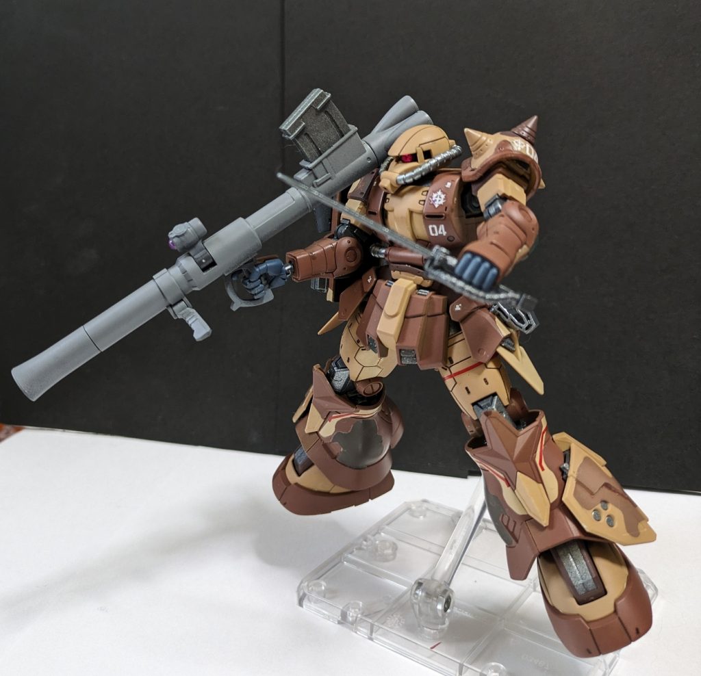 ＨＧ 1/144 高機動型ザク 地上用 (セルマ機）–2枚目/制作者：@Ymarl1