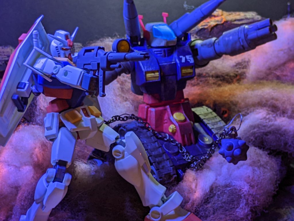 ガンキャノンは武装を増やして投下しますので、またしばらくお待ち下さい😊。閲覧頂き、ありがとうございました！