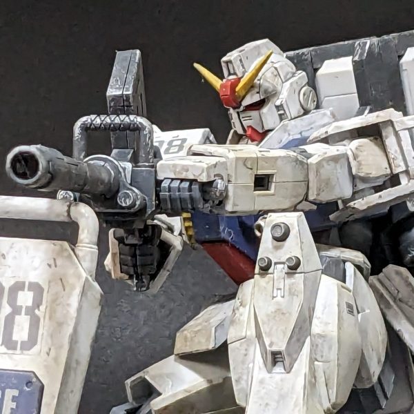 HG 陸戦型ガンダム ウェザリング 成型色仕上げ