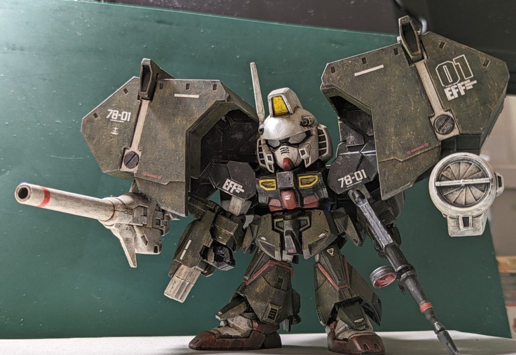 デンドロビウムを装換式にみたて、超重型陸戦装備にしてみました。