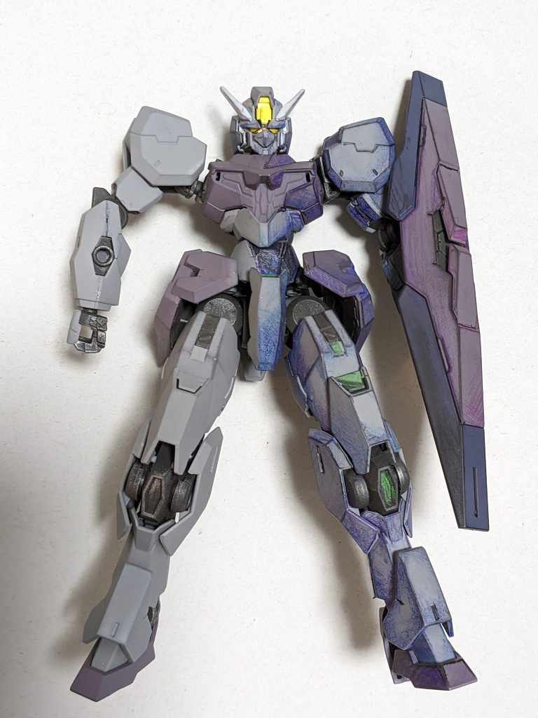 HG ガンヴォルヴァ　色鉛筆塗り–5枚目/制作者：Garak