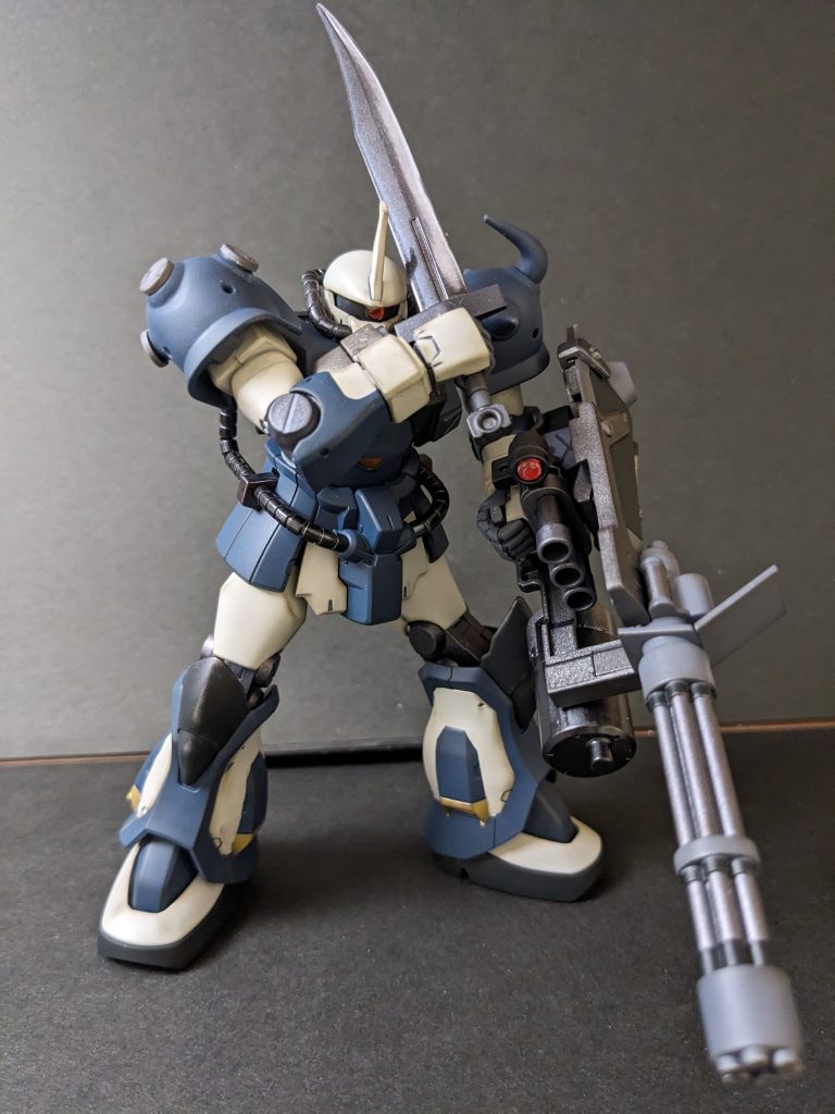 ヒートサーベルの刃は焼入れ表現にしてみました。自分的に満足してます。