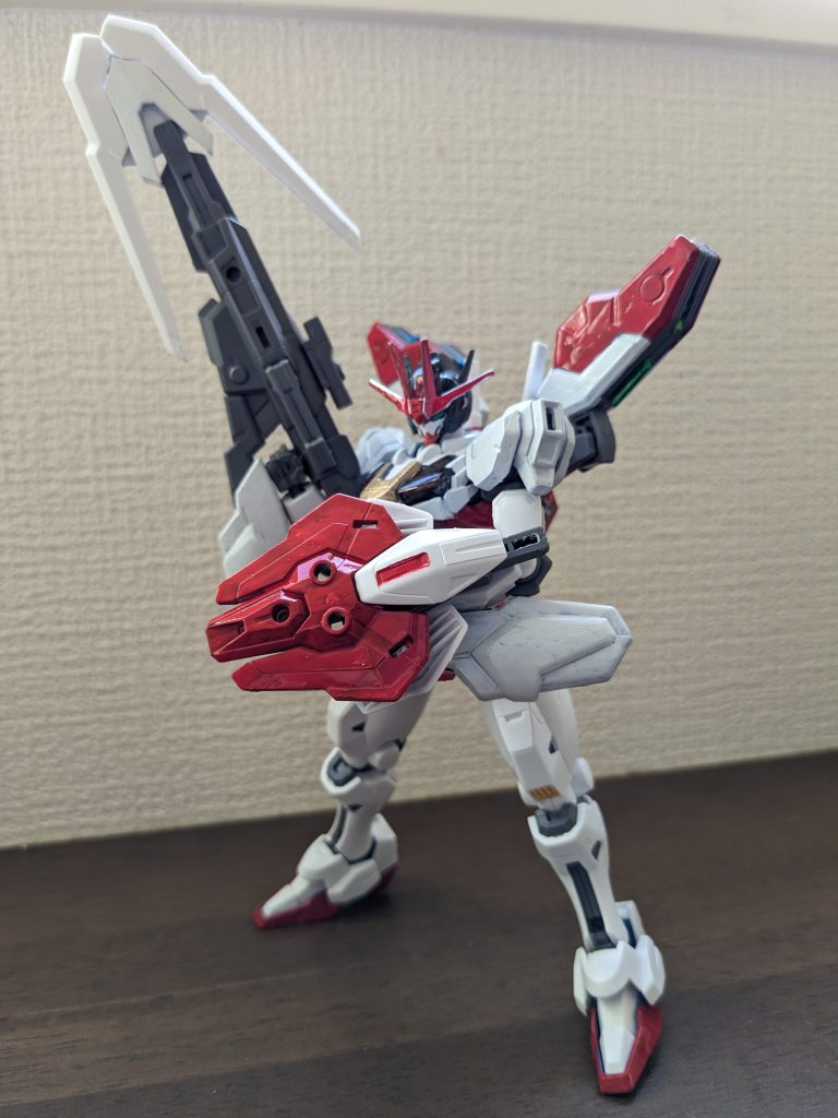 以上、霊夢専用エアリアル改修型でした。この流れで、キャリバーン魔理沙使用も作ってみようかと思う今日この頃でした。ご覧いただきありがとうございました！