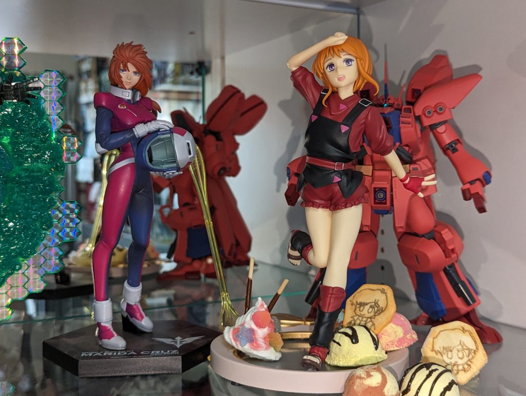 マリーダさんと一緒に展示してます🤗