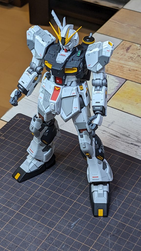 組み上げてすぐ撮った写真です！ 