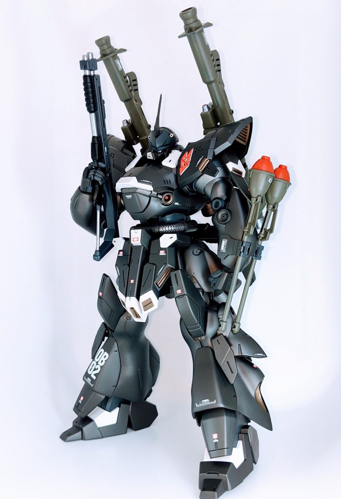 珍しくポージング。