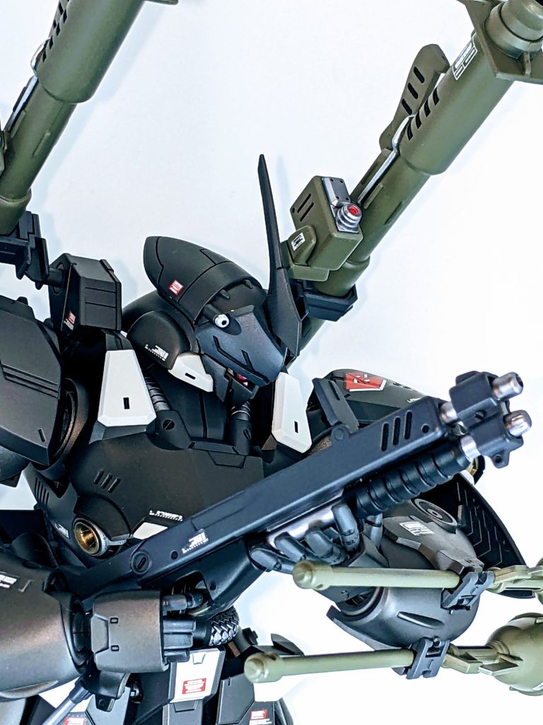 サムネでも使用した一枚。このショットガン好みです。平手パーツと相まって、動きの表情がより豊かになる様に思います。