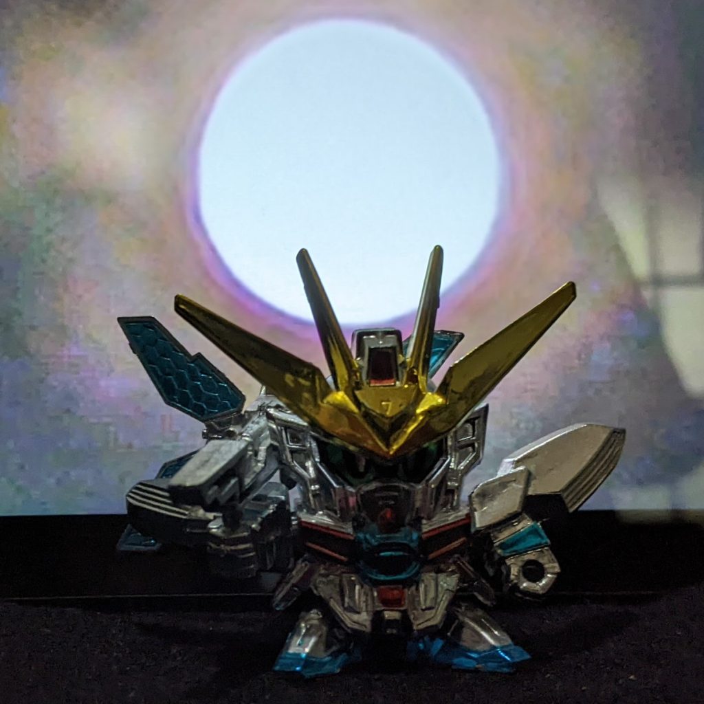 月は出ているか……