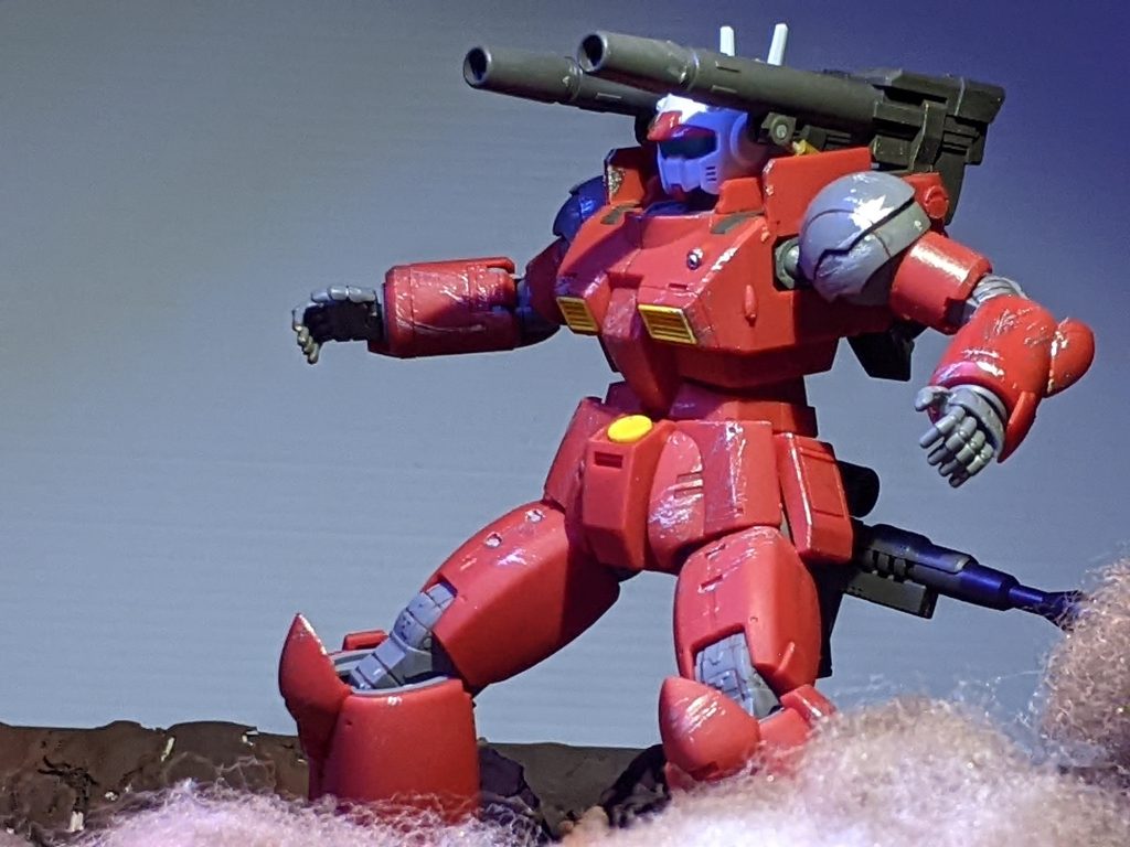 ライフルと本体部に磁石を埋め込みマウント可能に。