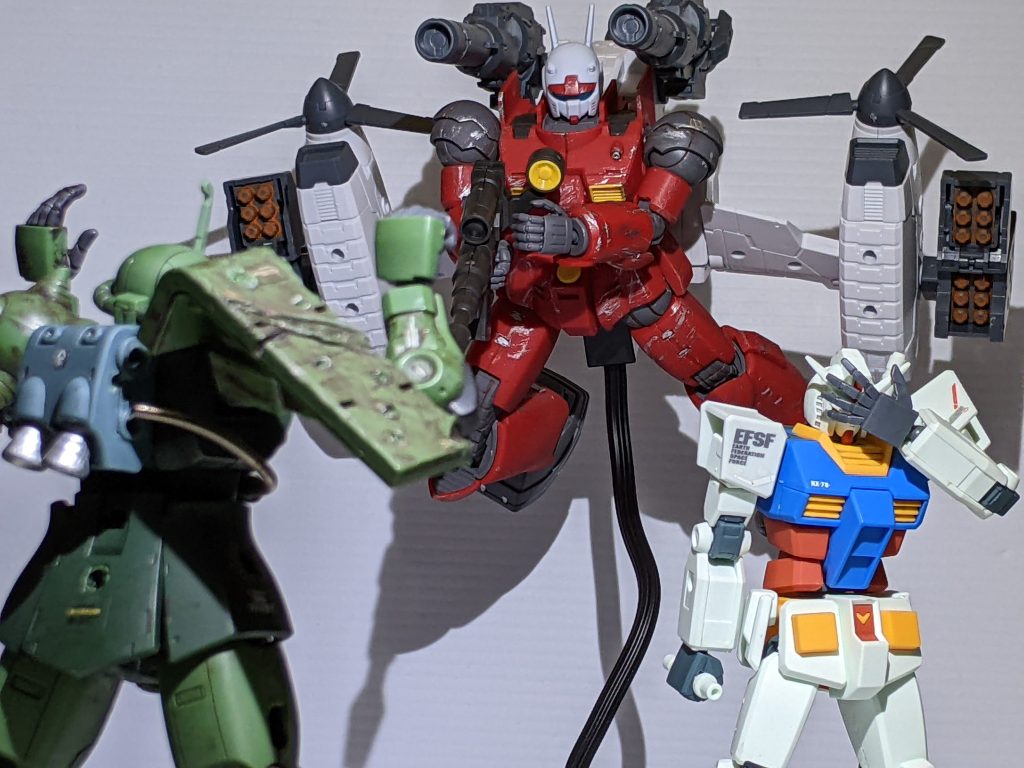 カイ&スレッガー「あとはコイツだけかい?」ジオン兵「………ユルシテ」