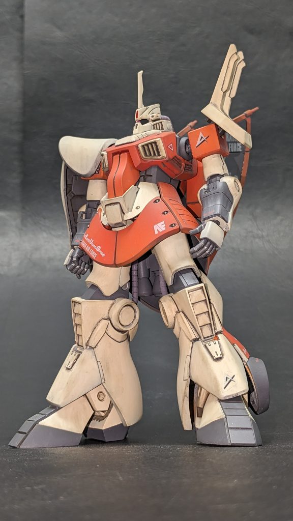 HGUCディジェ　アムロカラー　KARABA AIRFORCE–9枚目/制作者：luckyninja