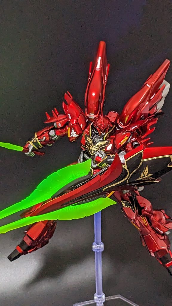 HG シナンジュ キャンディー塗装–2枚目/制作者：TOMOPLA