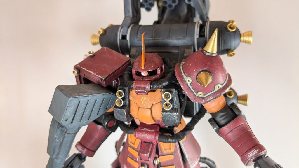 バーニアなど細かいパーツが多いのと、塗装が必要な箇所が多かったので物凄く手間がかかりました😱が、私の表現力もレベルアップしたのではないでしょうか💡特に、細かい塗り分けは良い修行になりました🤣最後まで閲覧いただき、ありがとうございます<m(__)m>ご感想やアドバイスなどいただけましたら、更なる励みになります💡追記:ターンテーブルで回してみました。youtubeに初アップです(*^O^*)https://www.youtube.com/shorts/koIuungvEW4?feature=share