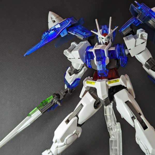 HG ダブルオーダイバー　ソリッドクリア