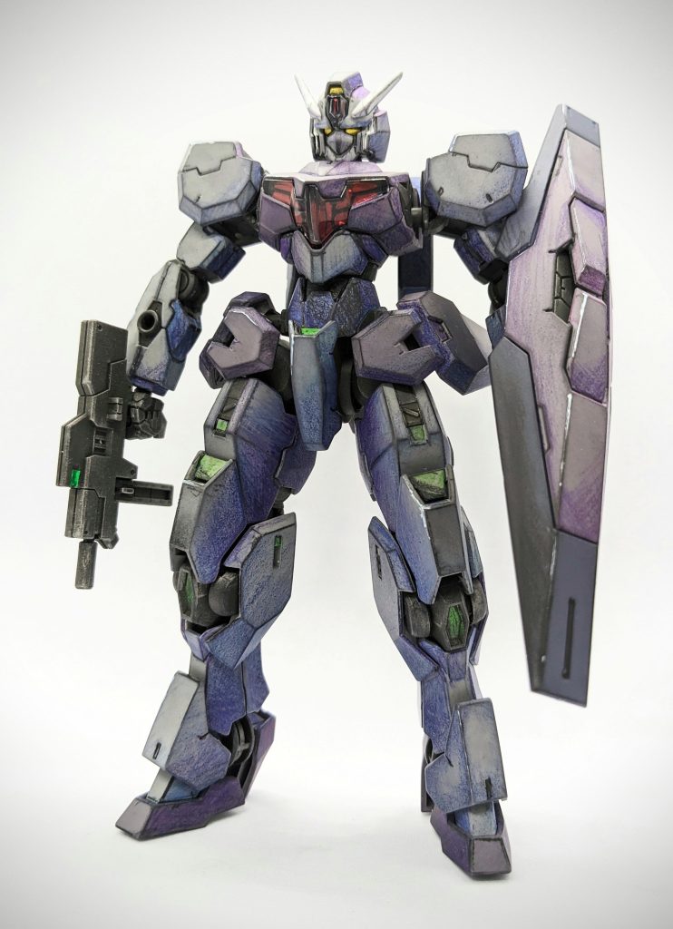 HG ガンヴォルヴァ　色鉛筆塗り–4枚目/制作者：Garak