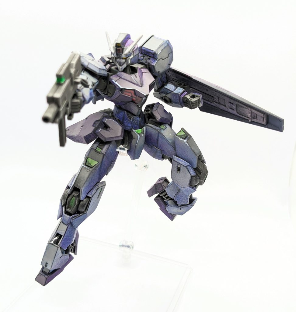 HG ガンヴォルヴァ　色鉛筆塗り–4枚目/制作者：Garak