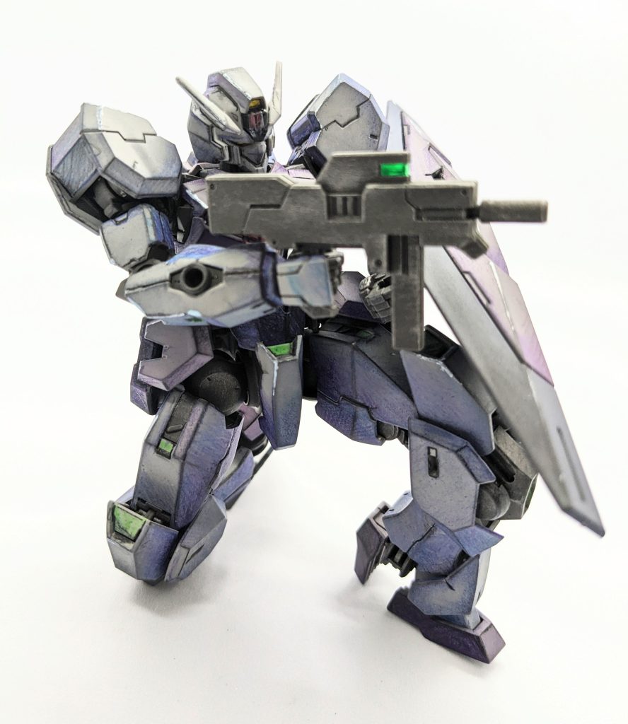 HG ガンヴォルヴァ　色鉛筆塗り–2枚目/制作者：Garak