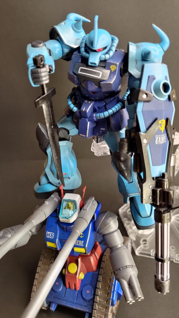 量産型ガンタンクをHGUC化しない青バンダイのせいで○されそうなガンタンク