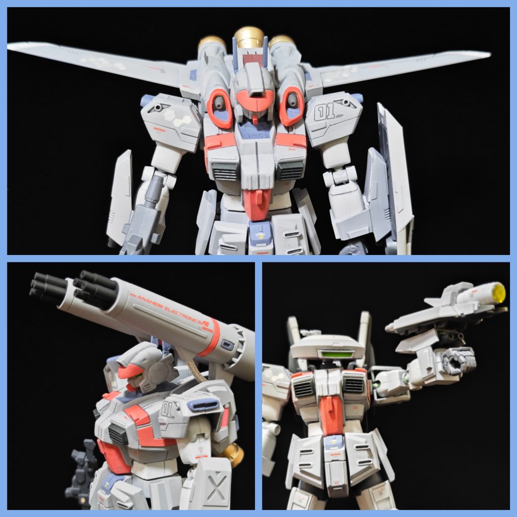 近距離、遠距離、電子戦を1機でまかなう換装システムを装備するのが夢色チェイサー計画である。アナハイムエレクトロニクスの余裕があれば3機建造したかったらしい。この機体は巡洋艦アイダホに配備された。