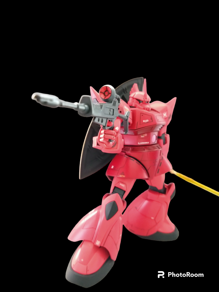 ビームライフル構え。