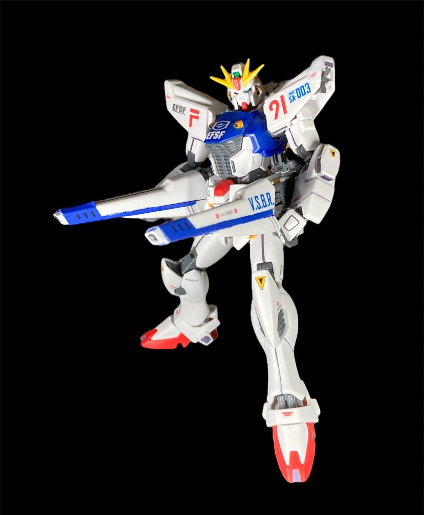 HGUC ガンダムF91–2枚目/制作者：セキモリ