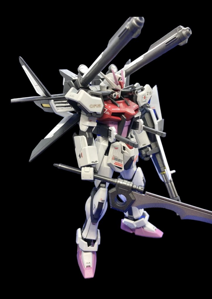 ストライカーパックとシールドのマスキングがかなり面倒でした・・・