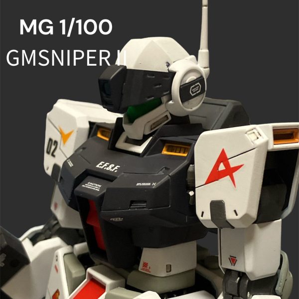 MGジムスナイパー2 アムロ専用機改修塗装完成品｜@karirin_sioさんのガンプラ作品｜GUNSTA（ガンスタ）