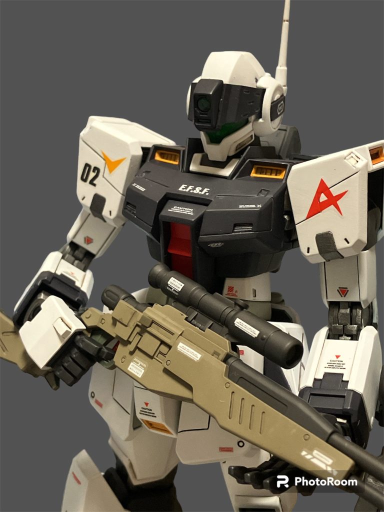 ライフルも気合い入れて作りました