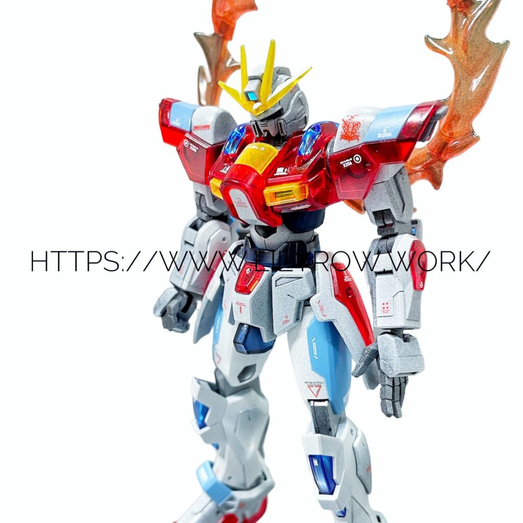 ビルドバーニングガンダム ソリッドクリア｜YuuWorkShopさんのガンプラ 