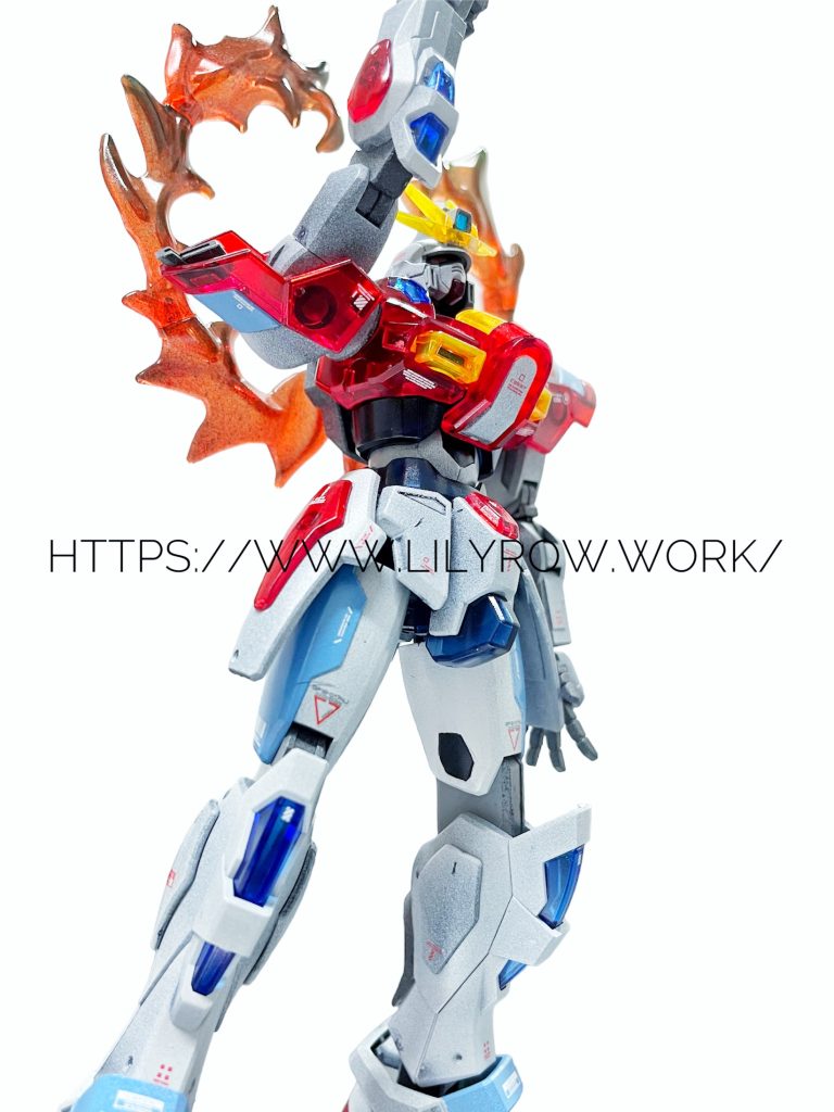 ビルドバーニングガンダム　ソリッドクリア–3枚目/制作者：YuuWorkShop