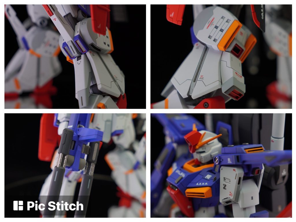 今回バーニア内部の別パーツ化や、マスキングを頑張ってみました✨