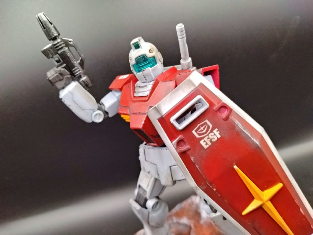 ウェザリングがあるだけで戦った感が出るので泥汚れ、色剥げ、傷最高です♪(*^ーﾟ)b ｸｯﾞ