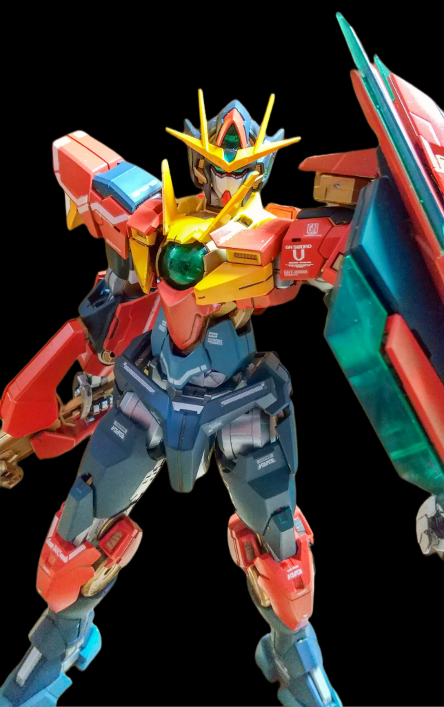 MG ダブルオークアンタ(勇者カラー)–2枚目/制作者：novanova