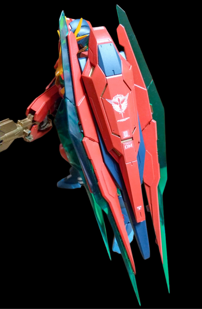 MG ダブルオークアンタ(勇者カラー)–5枚目/制作者：novanova