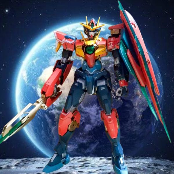 MG ダブルオークアンタ(勇者カラー)