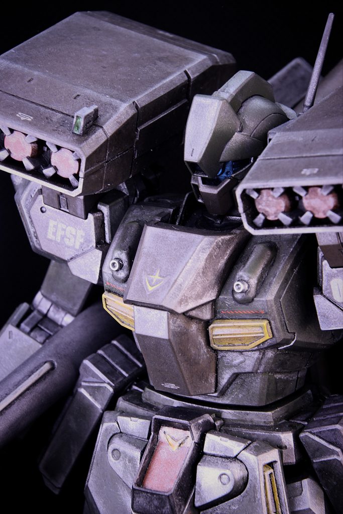 宇宙的な汚し方が上手くいかずウォッシングとウェザリングマスターでの仕上げ