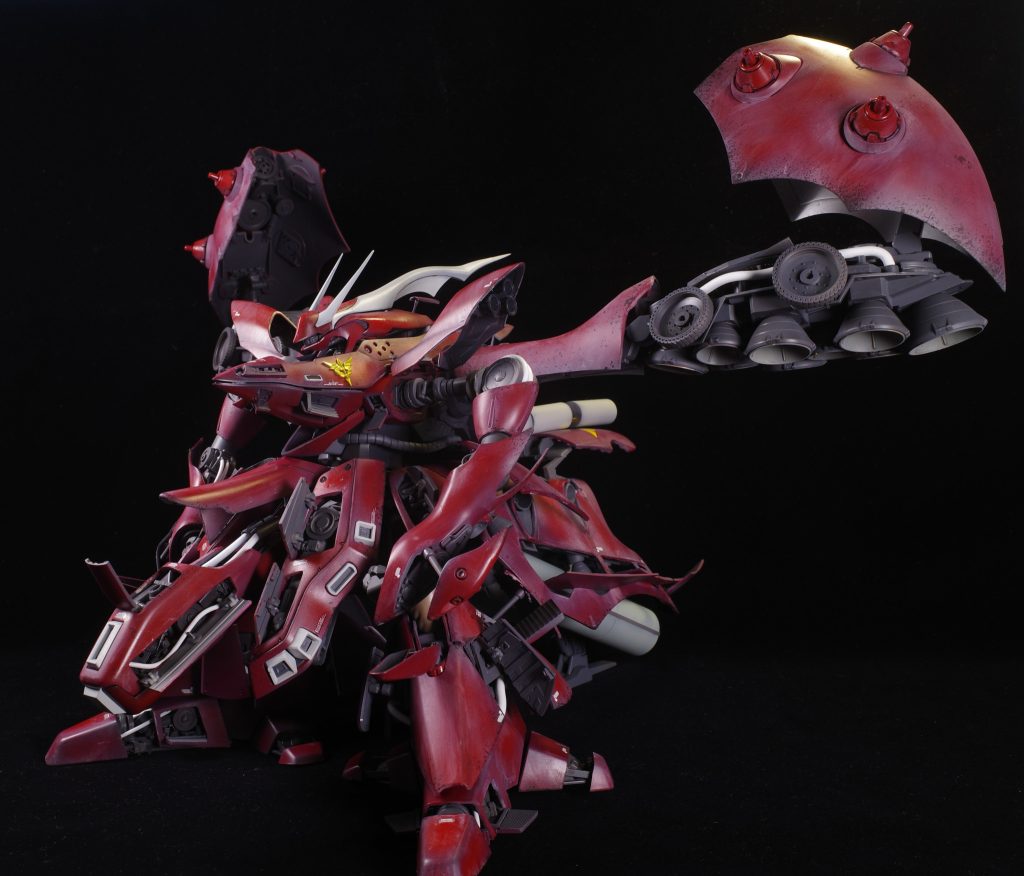 強度と安定性優先したので顔、バインダー、足首以外は瞬着でガッチリ固定しました。