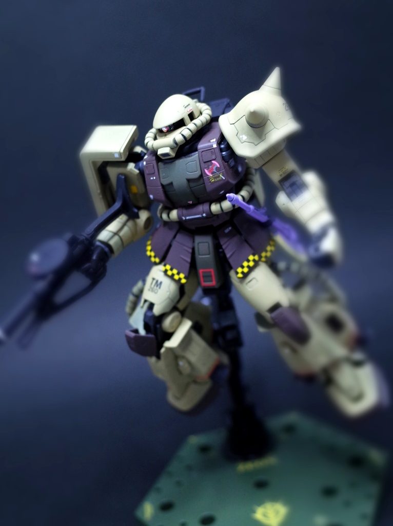 　1/144 RG ブレニフ・オグス専用ザクⅡ　–3枚目/制作者：だんくら工房・mk戦車