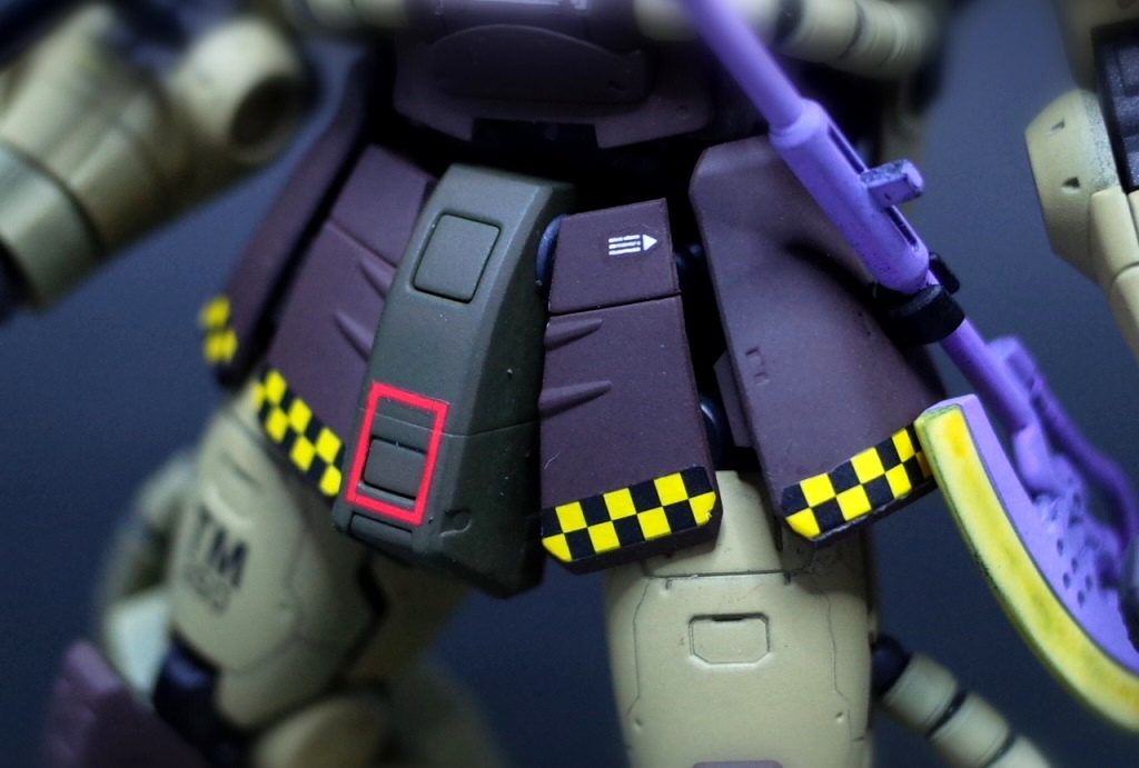 　1/144 RG ブレニフ・オグス専用ザクⅡ　–7枚目/制作者：だんくら工房・mk戦車