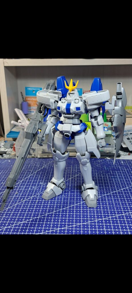 スタイルアップする過程で元キットより4cm大型化しています☺️(改修後22cm)