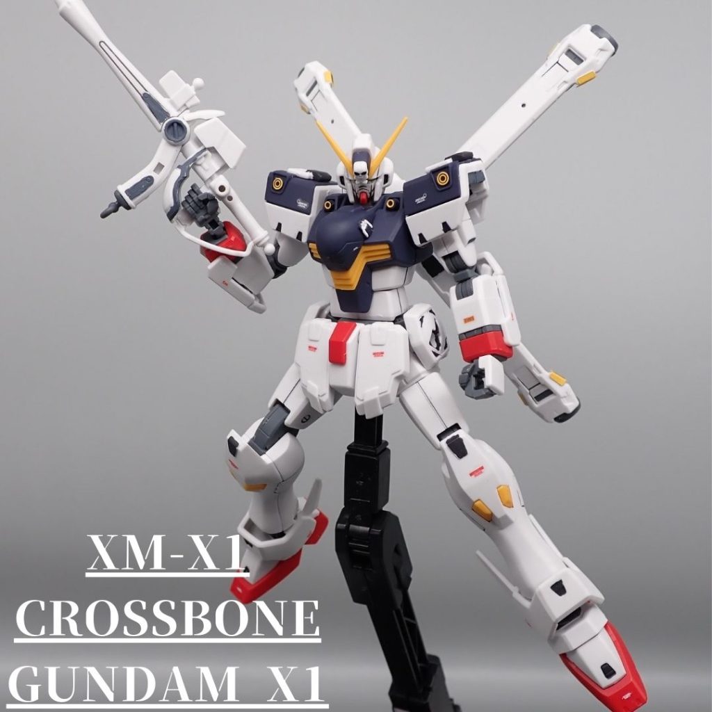 クロスボーンガンダムX1–2枚目/制作者：アンジェロのプラモデル工房