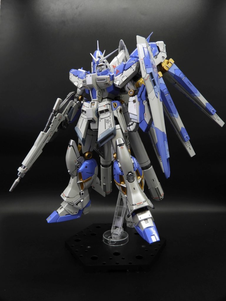 RG Hi-νガンダム　オーラパープル–4枚目/制作者：六剣狼