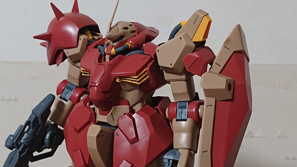 一部の黄色はガンマカで塗装しました♪