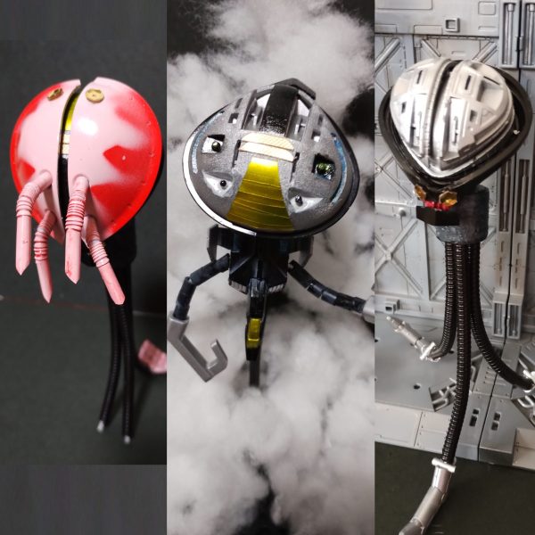 IQ5万の外星人がつくったモビルアーマー（アッガイヘッド3変化）