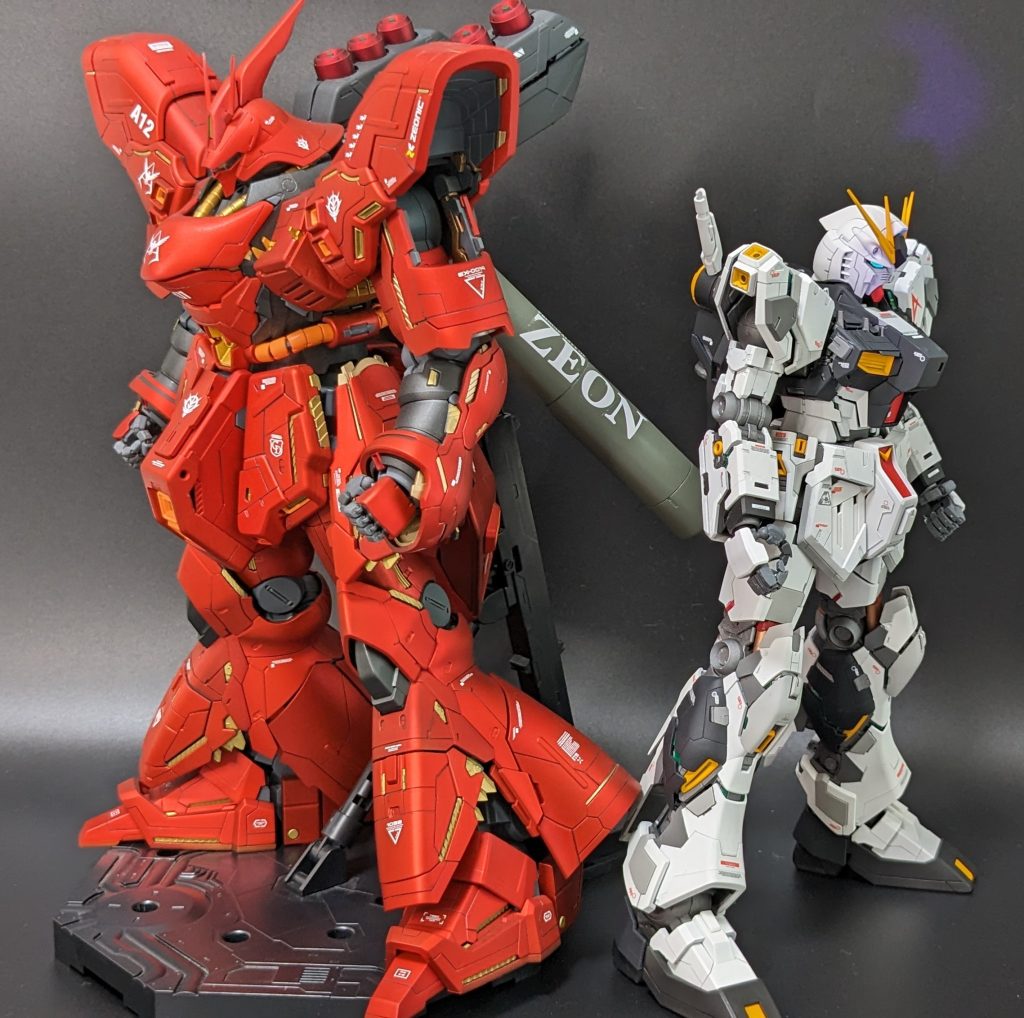 MG νガンダム Ver．ka 全塗装｜TOMOPLAさんのガンプラ作品