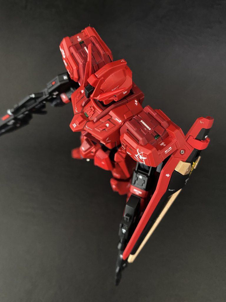 肩上も密度高く。