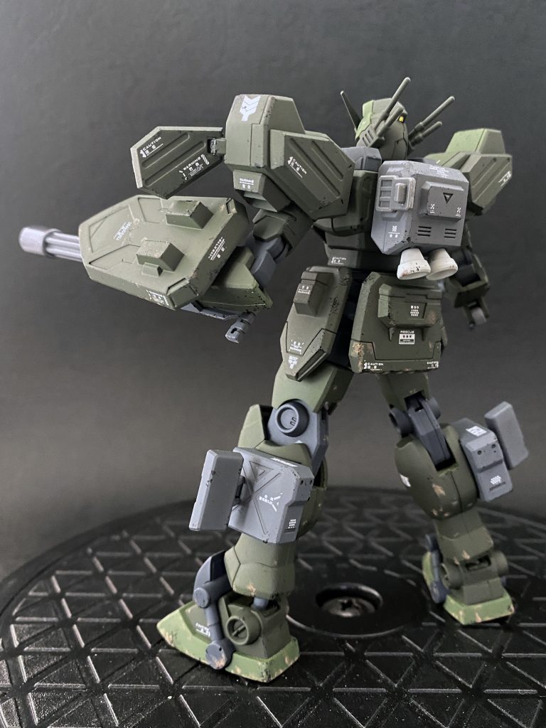 HGAC ガンダムヘビーアームズ（自衛隊仕様）–3枚目/制作者：マシグレ3