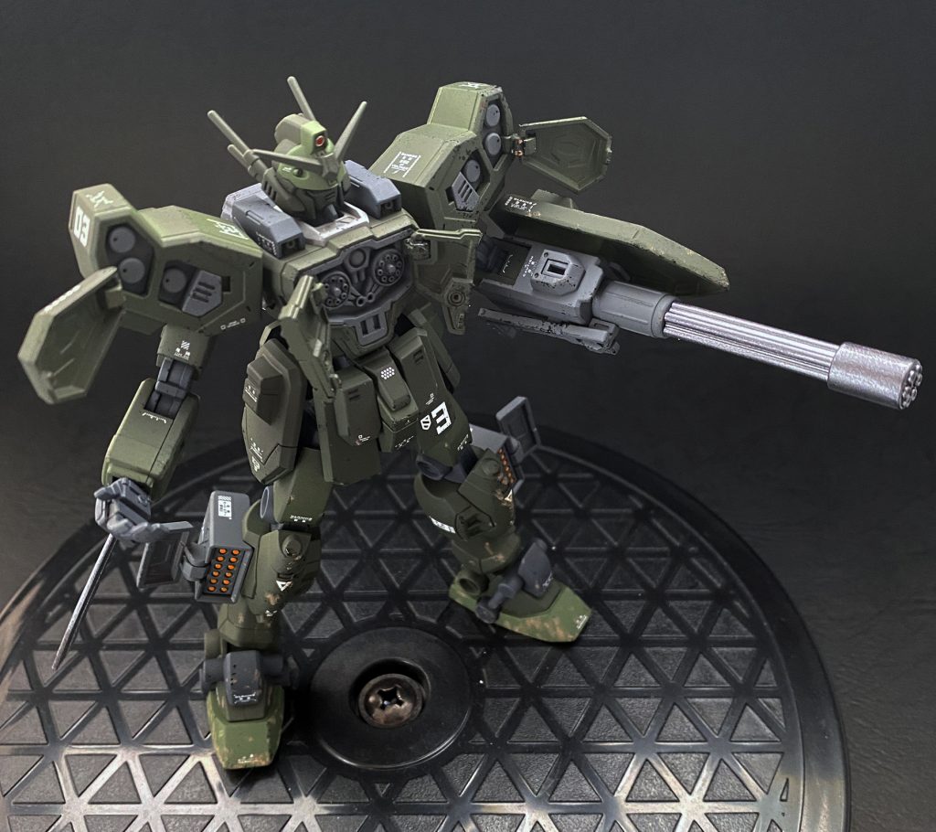 HGAC ガンダムヘビーアームズ（自衛隊仕様）–4枚目/制作者：マシグレ3