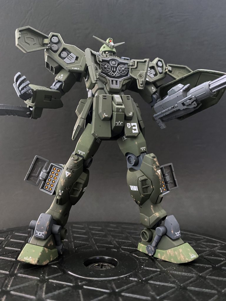 HGAC ガンダムヘビーアームズ（自衛隊仕様）–5枚目/制作者：マシグレ3